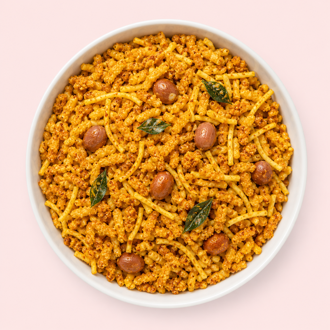 Lasun Shev | Spicy Garlic Sev Farsan
