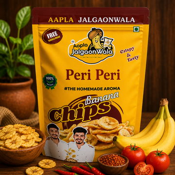 Peri Peri Flavour Banana Chips | Aapla Jalgaonwala