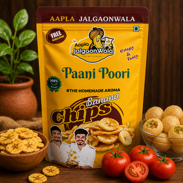 Pani Poori Flavour Banana Chips | Aapla Jalgaonwala