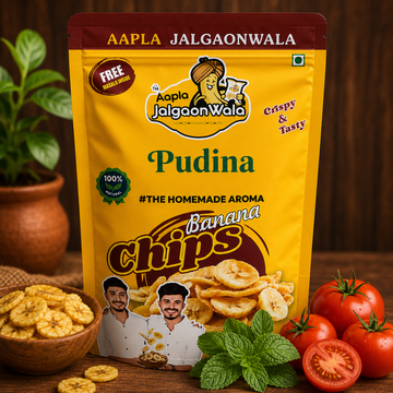 Pudina Flavour Banana Chips | Aapla Jalgaonwala