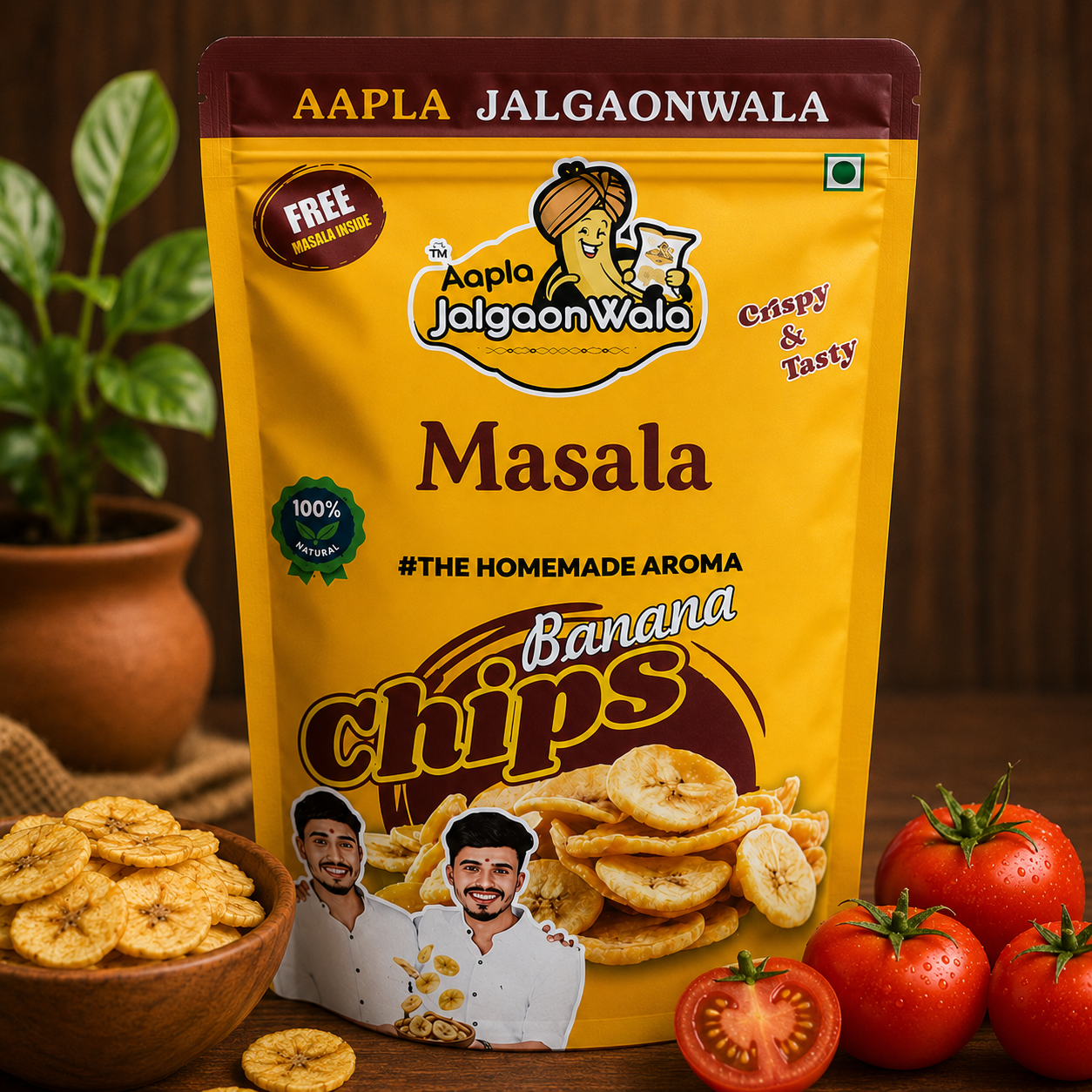 Masala Flavour Banana Chips | Aapla Jalgaonwala