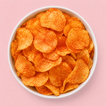 Spicy Potato Chips | Hot and Crispy Potato Snack