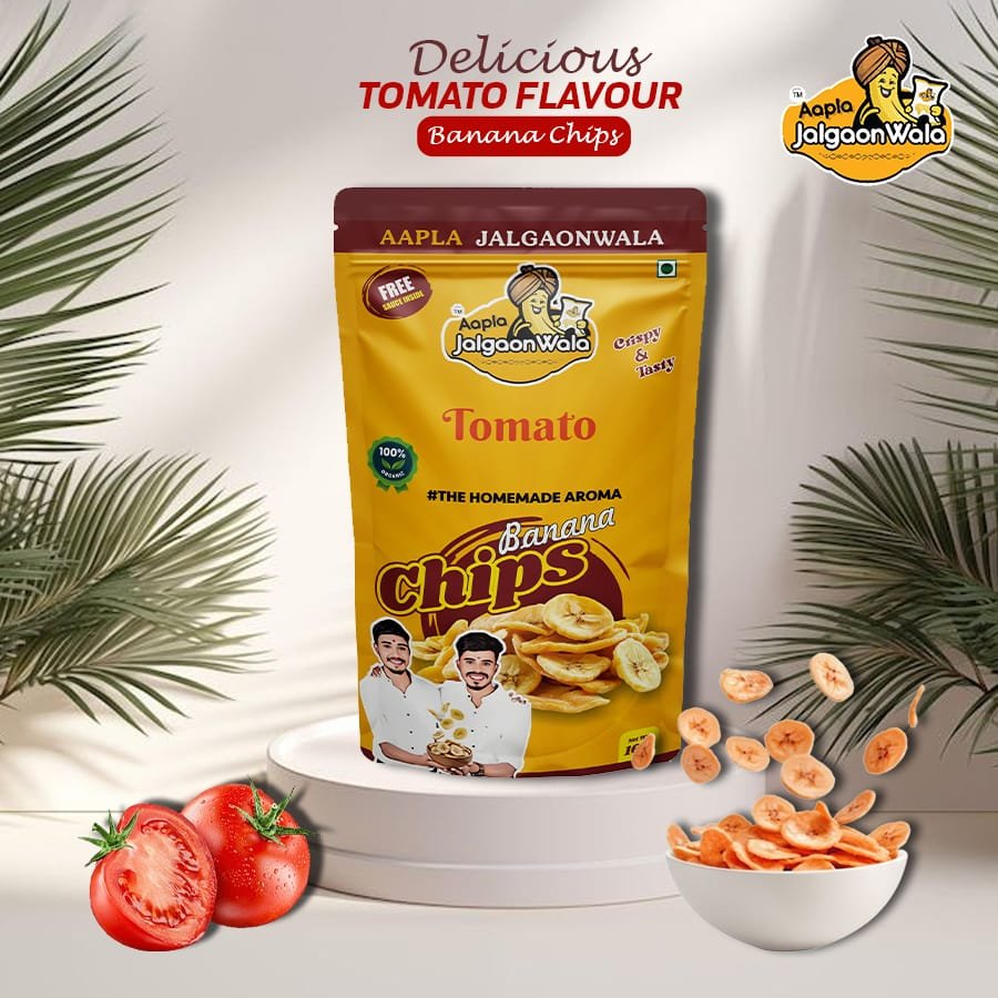 Tomato Flavor Banana Chips