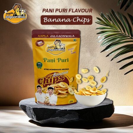 Pani Poori Flavor Banana Chips