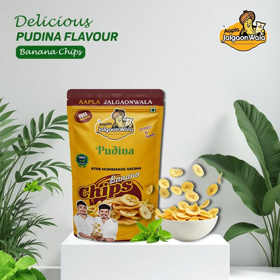 Pudina Flavor Banana Chips