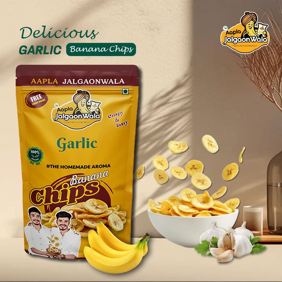 Garlic Flavor Banana Chips